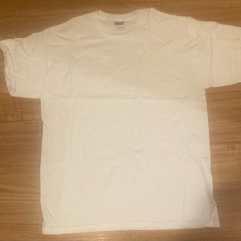 Gildan Unisex White Short Sleeve Tee